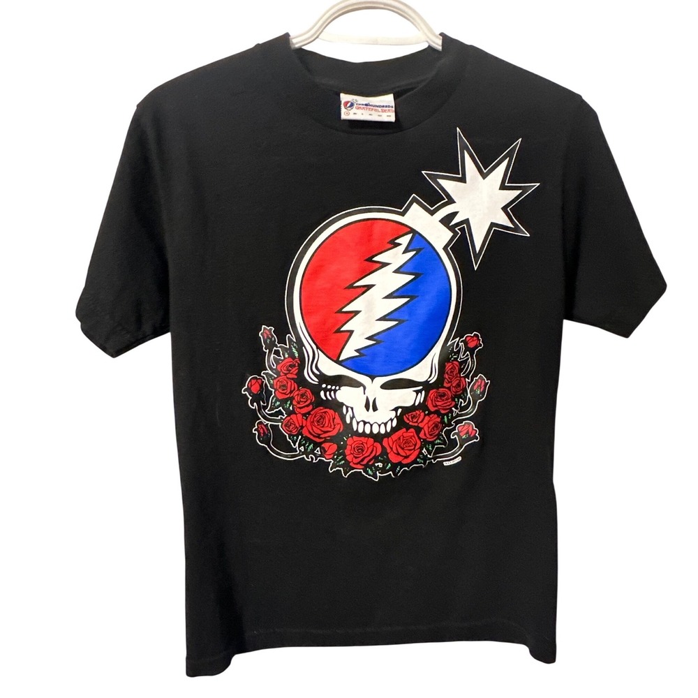 The Hundreds x Grateful Dead Steal Your Face Adam Bomb T-Shirt Black Small 2013